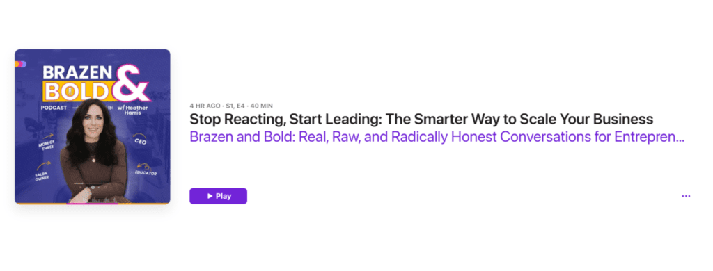 Nicole Roufs Shares Her Focus Formula for Growth |Brazen and Bold Podcast